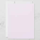 Uitnodiging voor verse lavendel (Achterkant)