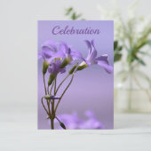 Uitnodiging voor viering (Staand voorkant)