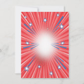 Uitnodiging voor viering van strijder- en verjaard (Achterkant)