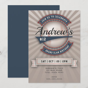 Uitnodiging voor Vintage Honkbal