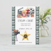 Uitnodiging voor virtuele filmavond (Staand voorkant)