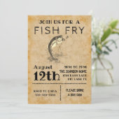 Uitnodiging voor vissen (Staand voorkant)