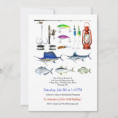 Uitnodiging voor Vissende elementen (Voorkant)