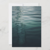 Uitnodiging voor volwassenendoop Kaart (Achterkant)