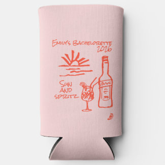 Uitnodiging voor vrijgezellenfeest Zon en Spritz