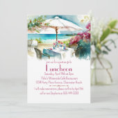 Uitnodiging voor vrouwen in de openlucht (Staand voorkant)