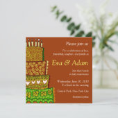 Uitnodiging voor weddenschappen op het plein (Staand voorkant)