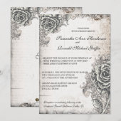 uitnodiging voor weddenschappen tussen Rozen (Voorkant / Achterkant)