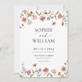 Uitnodiging voor weddenschappen tussen tuinen (Voorkant)