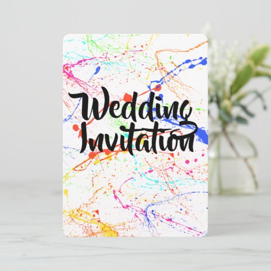 Uitnodiging voor weduwen (Staand voorkant)