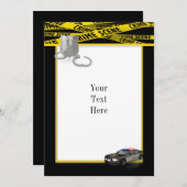 uitnodiging voor wetshandhaving (Voorkant / Achterkant)