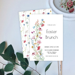 Uitnodiging voor Wildflower Pasen Brunch