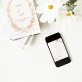 Uitnodiging voor Wildflower Wedding