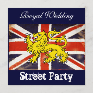 Uitnodiging voor Wills & Kate Royal Wedding Street