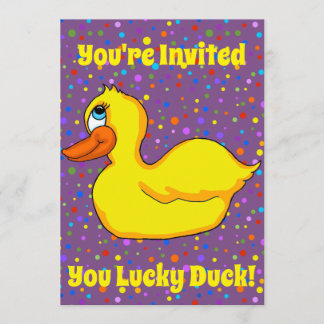 Uitnodiging voor Yellow Duck Party