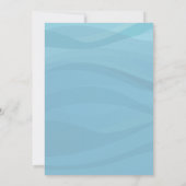 Uitnodiging voor zeehonden babyshower (Achterkant)