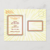 Uitnodiging voor Zeventiger Jaren Avond (Achterkant)