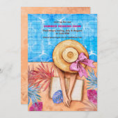 Uitnodiging voor zomerlezing (Voorkant / Achterkant)