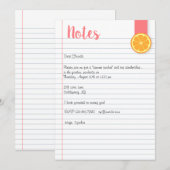 Uitnodiging voor zomernotering (Voorkant / Achterkant)