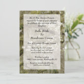 Uitnodiging voor Zuid-Charm Wedding (Staand voorkant)