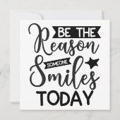 Uitnodiging voor zwarte en witte bruiloft (Achterkant)