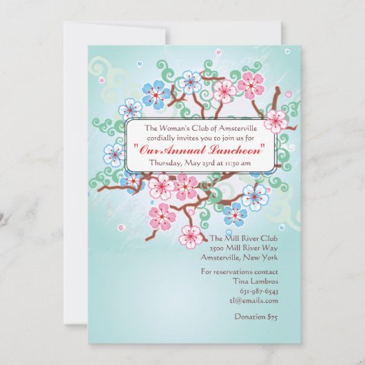 Uitnodiging voorjaarsfeederen (Voorkant)