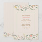 Uitnodiging voorjaarswijnstokken (Voorkant / Achterkant)