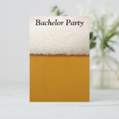 Uitnodiging vrijgezellenfeest (Staand voorkant)