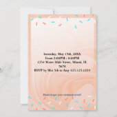 Uitnodiging Water Glijbaan Feestje (Achterkant)