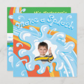 Uitnodiging waterparkgroep (Voorkant / Achterkant)