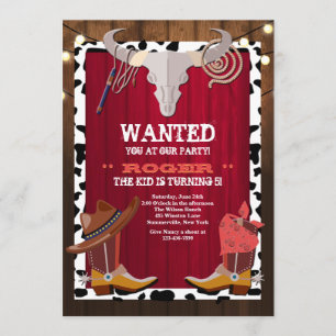 Uitnodiging westerne partij