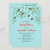 Uitnodiging Winter Vogels (Voorkant / Achterkant)