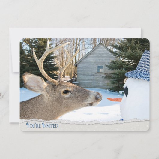 Uitnodiging winterpartij (Voorkant)