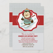 Uitnodiging winterpartij (Voorkant / Achterkant)