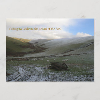 Uitnodiging winterpartij Welsh Mountains Winter So