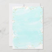 Uitnodiging Zeemeermin Onder Zee (Achterkant)