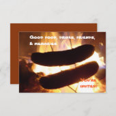 Uitnodiging zomerfeestdag (Voorkant / Achterkant)