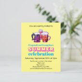 Uitnodiging zomerfeestdag (Staand voorkant)