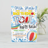 Uitnodiging zomerpool (Staand voorkant)