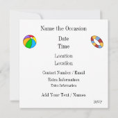 Uitnodiging zwembadfeest e.d. (Achterkant)