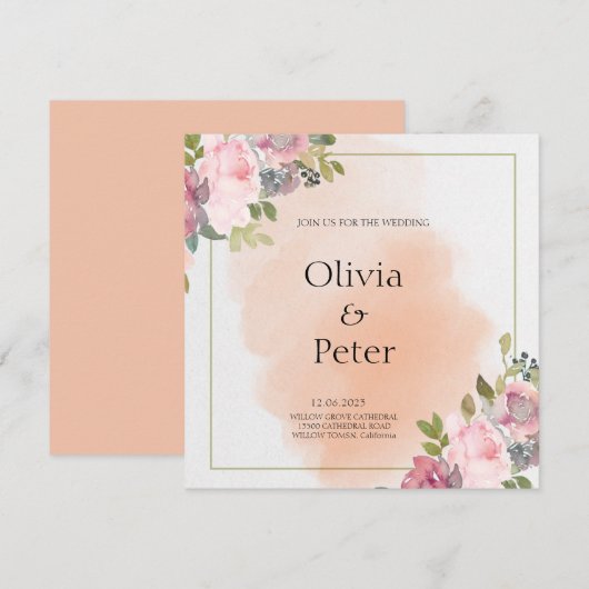  Uitnodigingen  (Voorkant / Achterkant)