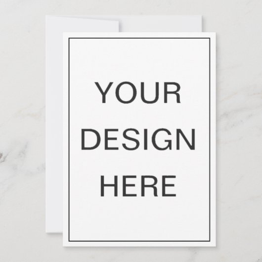 Uitnodigingen drukken 13x18cm (Voorkant)