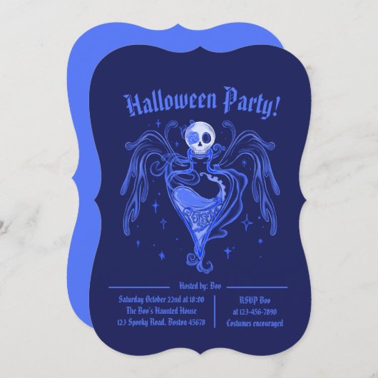 Uitnodigingen en aankondigingen (Voorkant / Achterkant)