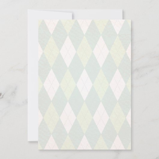 Uitnodigingen Golf Birthday Party (Achterkant)