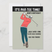 UITNODIGINGEN GOLF FEESTJE (Voorkant)