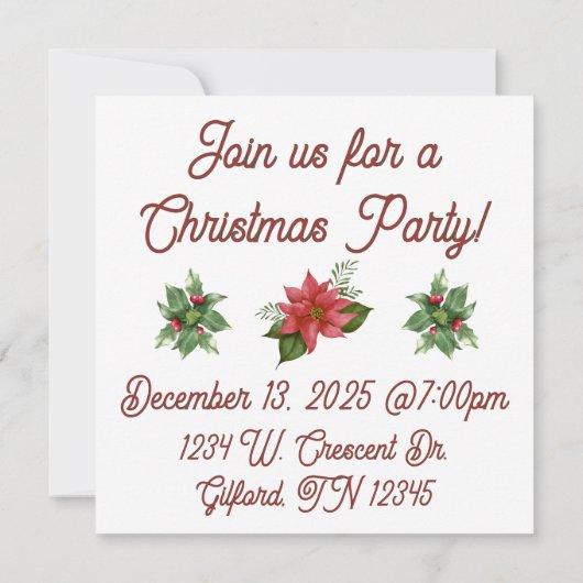 Uitnodigingen - Jezus is de reden (Achterkant)