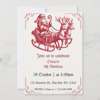 Uitnodigingen Kerstmis 2024