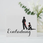 Uitnodigingen Lijn (Staand voorkant)