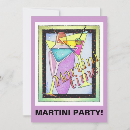 UITNODIGINGEN - MARTINI TIJD (Voorkant)