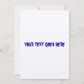 uitnodigingen met grafsteenstijl (Achterkant)